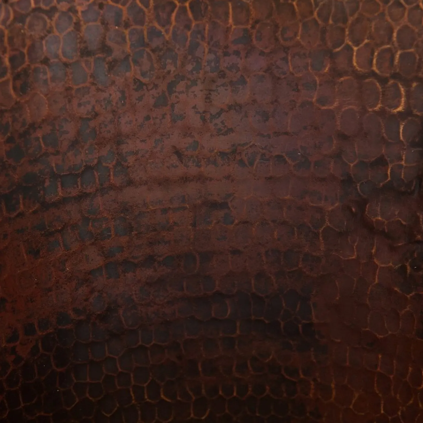 Premier Copper Products Hand Hammered Copper Waste Bin / Trash Can
