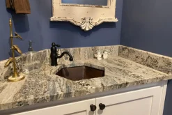 Premier Copper Products Hexagon Under Counter Hammered Copper Sink