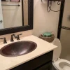 Premier Copper Products Master Bath Oval Under Counter Hammered Copper Bathroom Sink