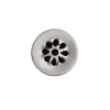 Premier Copper Products 1.5" Non-Overflow Grid Bathroom Sink Drain - Brushed Nickel