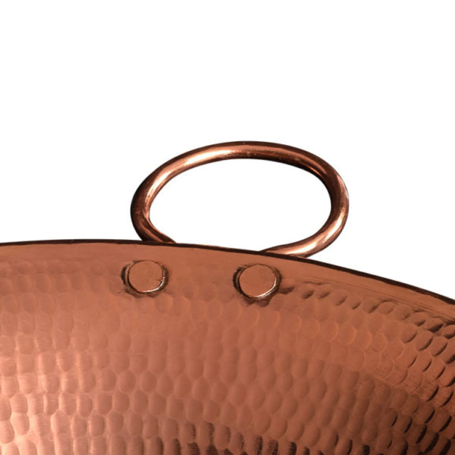 Premier Copper Products 16" Round Miners Pan Vessel Hammered Copper Sink in Polished Copper
