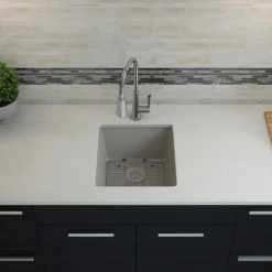 Rectangle Quartz Composite Bar/Prep Sink