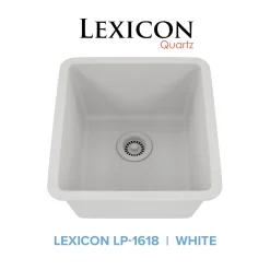 Rectangle Quartz Composite Bar/Prep Sink