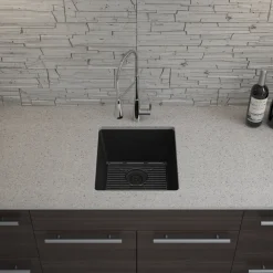 Rectangle Quartz Composite Bar/Prep Sink