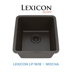 Rectangle Quartz Composite Bar/Prep Sink
