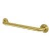 Restoration 18" Brass Decorative Grab Bar in Brushed Brass