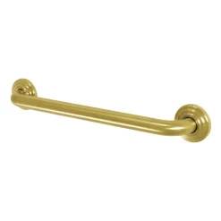 Restoration 18" Brass Decorative Grab Bar in Brushed Brass
