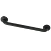 Restoration 18" Brass Decorative Grab Bar in Matte Black