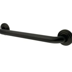 Restoration 18" Brass Decorative Grab Bar in Oil Rubbed Bronze