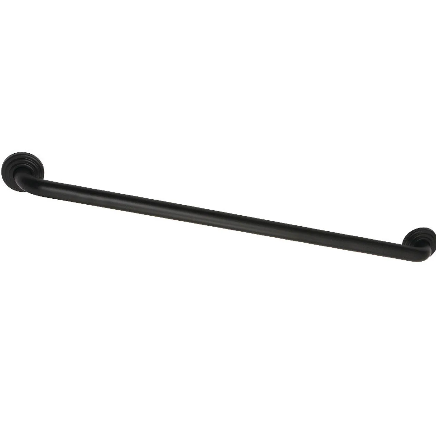 Restoration 32" Brass Decorative Grab Bar in Matte Black