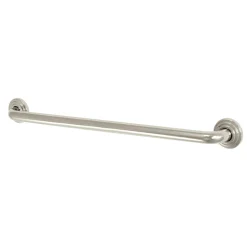 Restoration 30" Brass Decorative Grab Bar in Polished Nickel