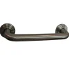 Restoration 24" Brass Decorative Grab Bar in Brushed Nickel