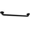 Restoration 24" Brass Decorative Grab Bar in Matte Black
