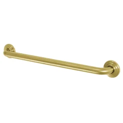 Restoration 24" Brass Decorative Grab Bar in Brushed Brass