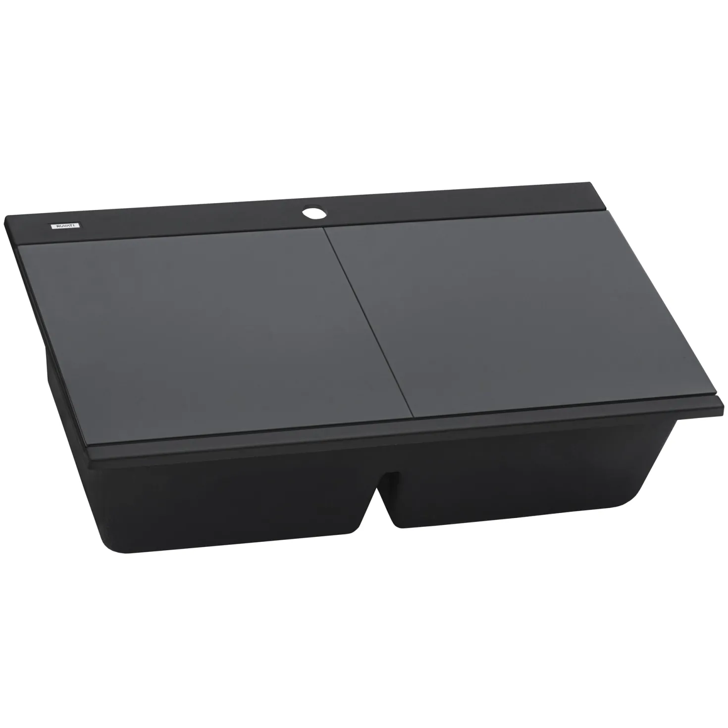 Ruvati 34" epiGranite Topmount Workstation Ledge Granite Composite Kitchen Sink