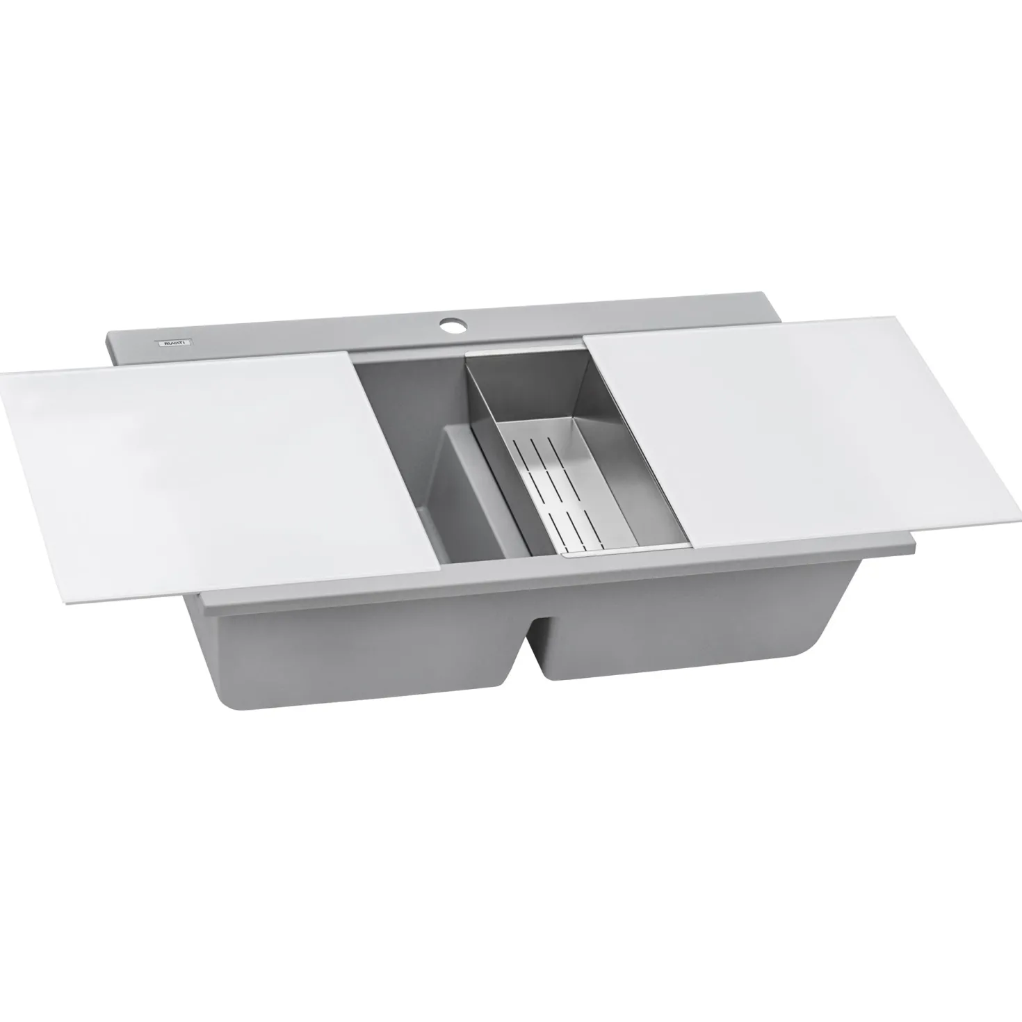 Ruvati 34" epiGranite Topmount Workstation Ledge Granite Composite Kitchen Sink