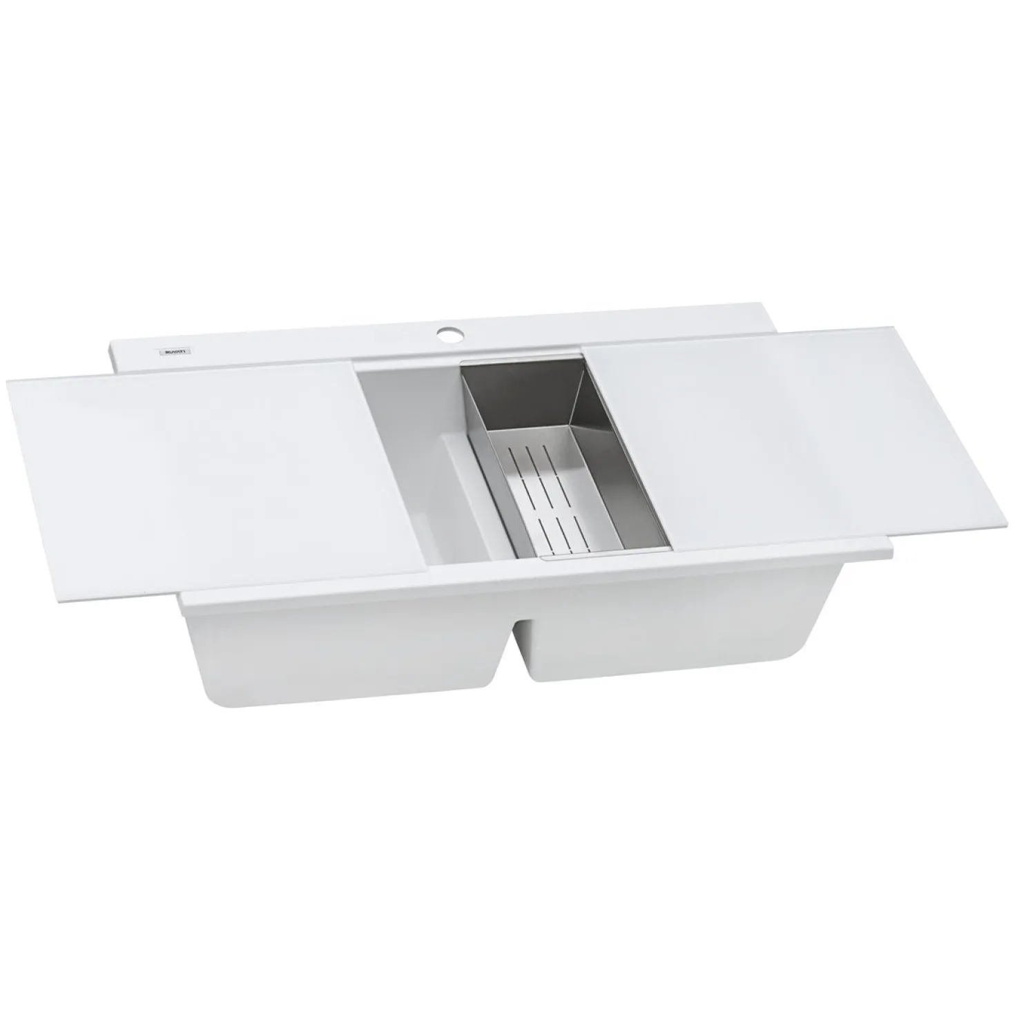 Ruvati 34" epiGranite Topmount Workstation Ledge Granite Composite Kitchen Sink