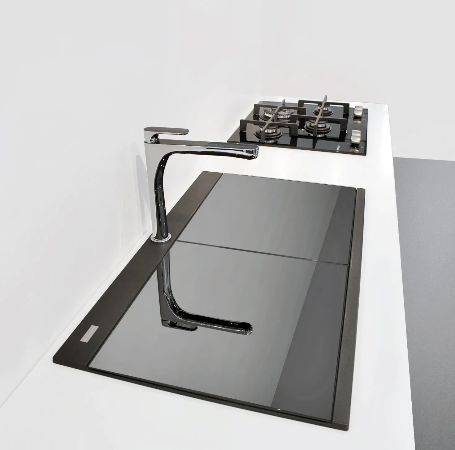 Ruvati 34" epiGranite Topmount Workstation Ledge Granite Composite Kitchen Sink