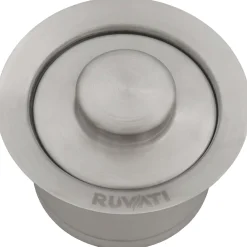 Ruvati Extended Garbage Disposal Flange Basket Strainer and Stopper