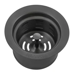 Ruvati Extended Garbage Disposal Flange with Deep Basket Strainer in PVD
