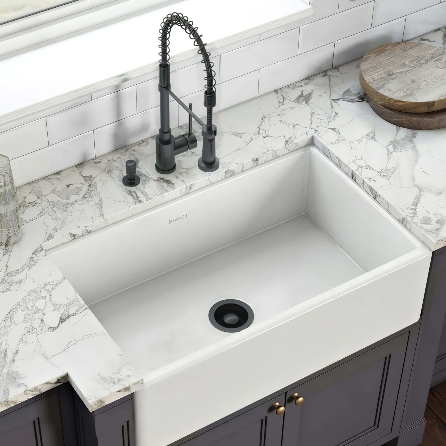 Ruvati Garbage Disposal Flange for Kitchen Sinks