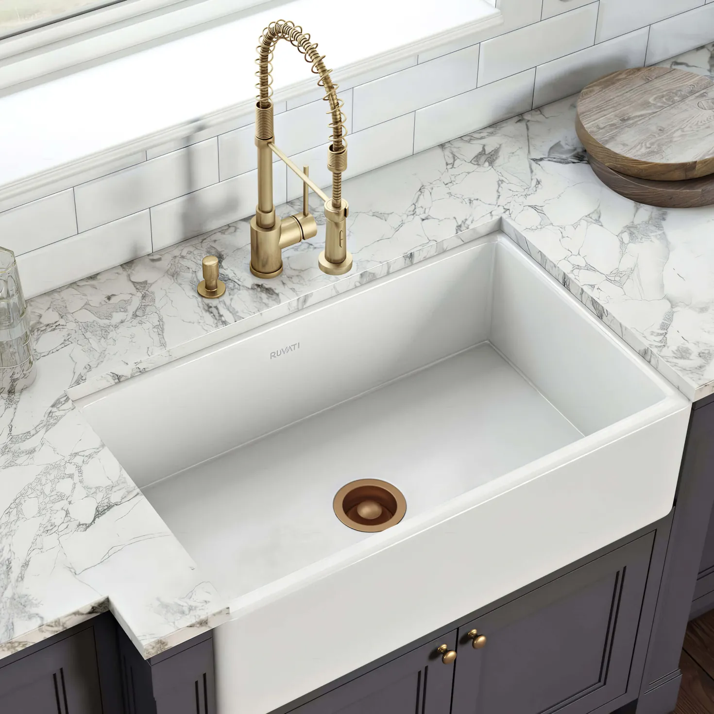Ruvati Garbage Disposal Flange for Kitchen Sinks