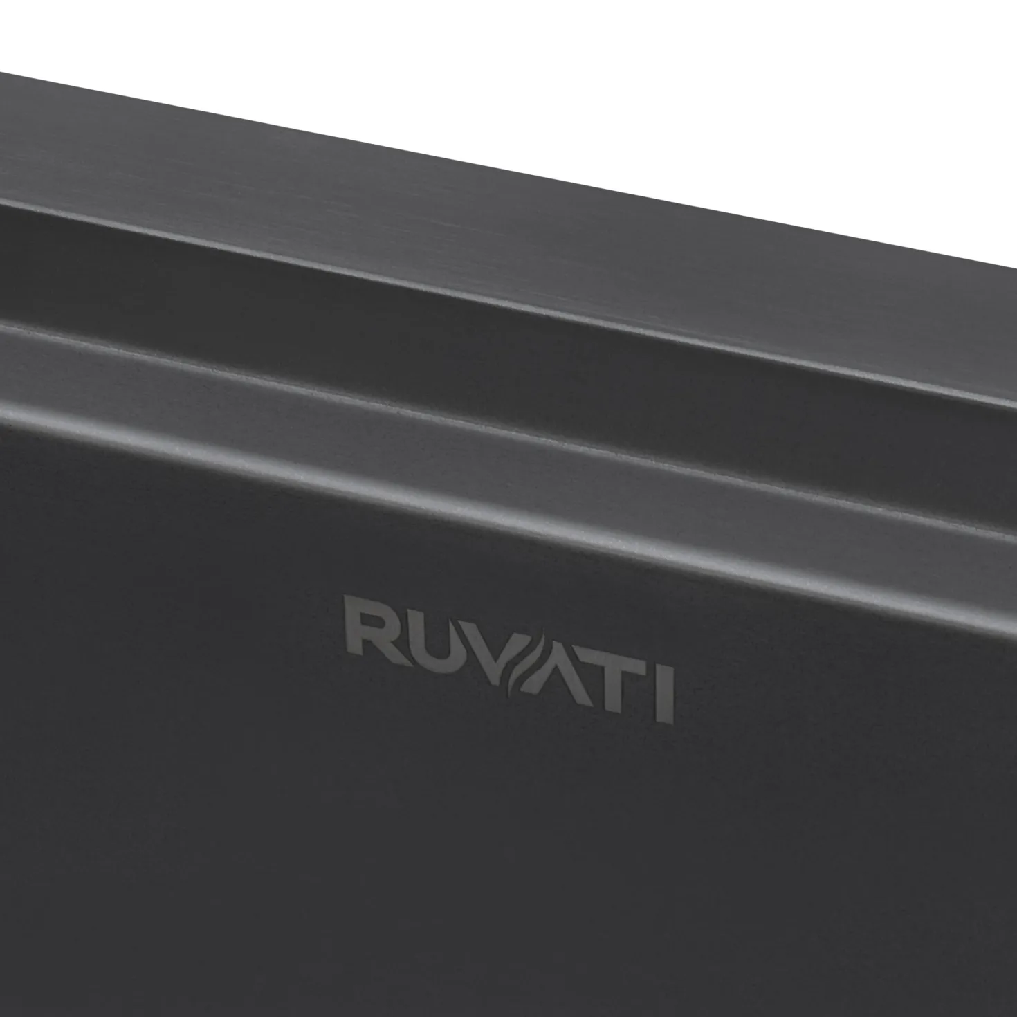 Ruvati 27" Gunmetal Stainless Steel Workstation Kitchen Sink