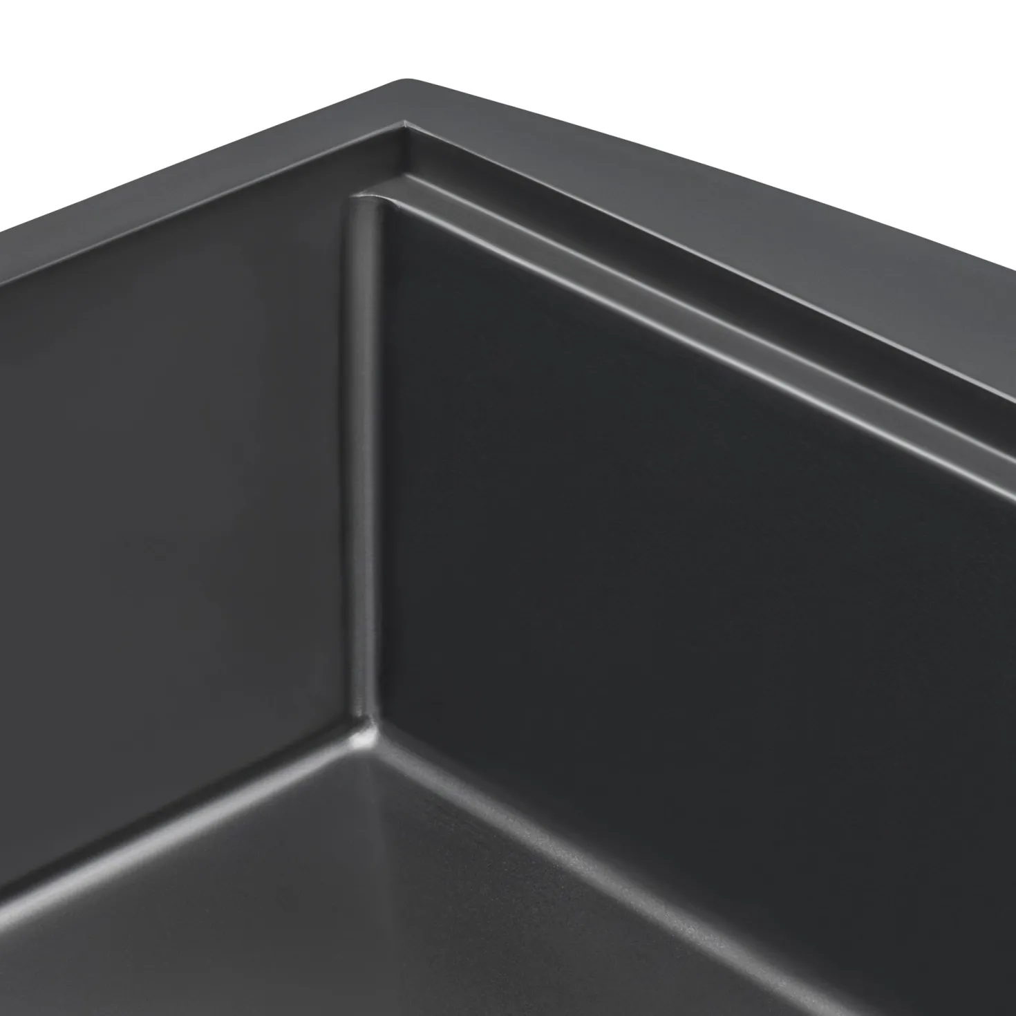 Ruvati 33" Gunmetal Workstation Apron Front Stainless Steel Kitchen Sink