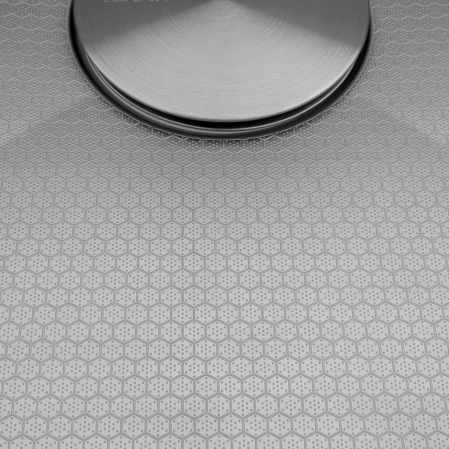 Ruvati Hex Bottom 30" Single Bowl Scratch Resistant Texture Kitchen Sink
