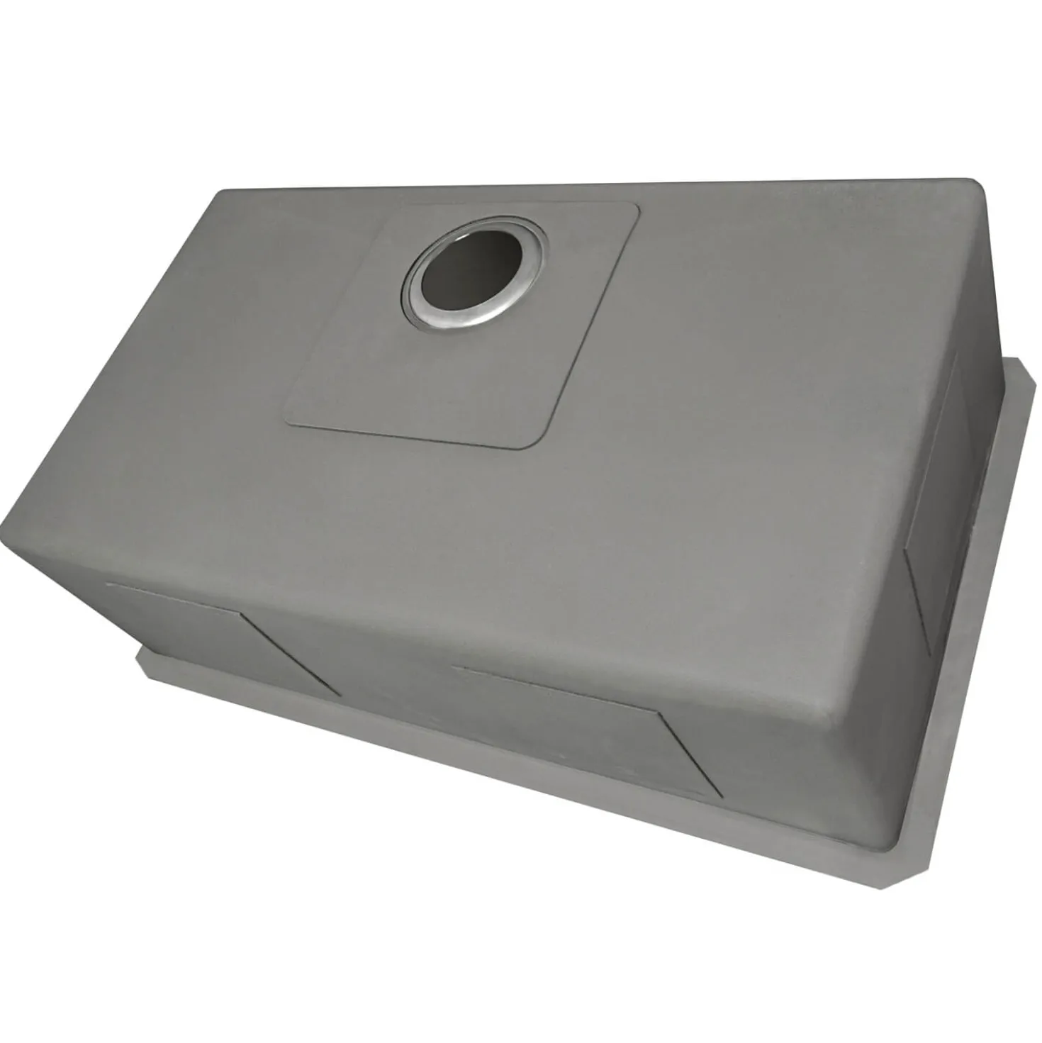Ruvati 35" Large Undermount 16 Gauge Single Bowl Kitchen Sink
