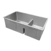 Ruvati 30" Low-Divider 60/40 Double Bowl Kitchen Sink