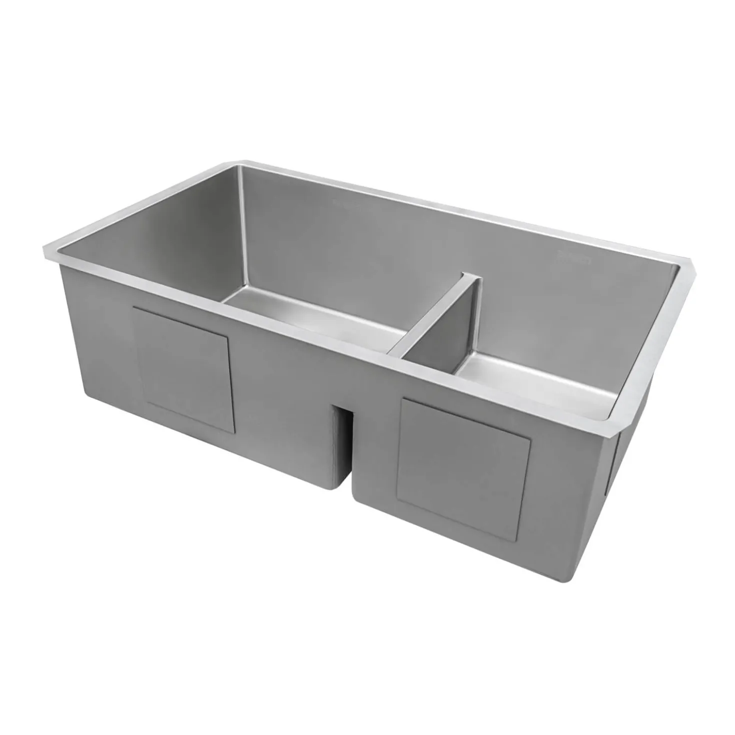 Ruvati 30" Low-Divider 60/40 Double Bowl Kitchen Sink