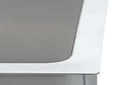 Ruvati Low-Divide Undermount Tight Radius 50/50 Double Bowl 16 Gauge Stainless Steel Kitchen Sink