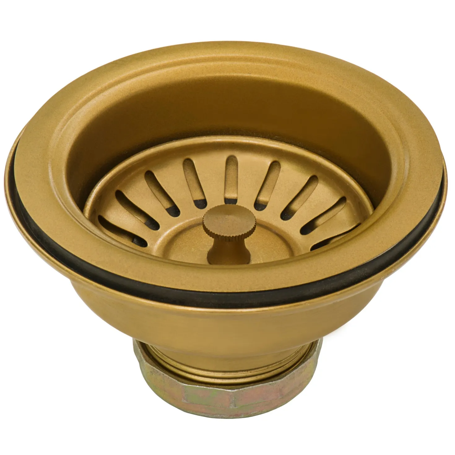 Ruvati 36" Matte Gold Apron Front Stainless Steel Kitchen Sink