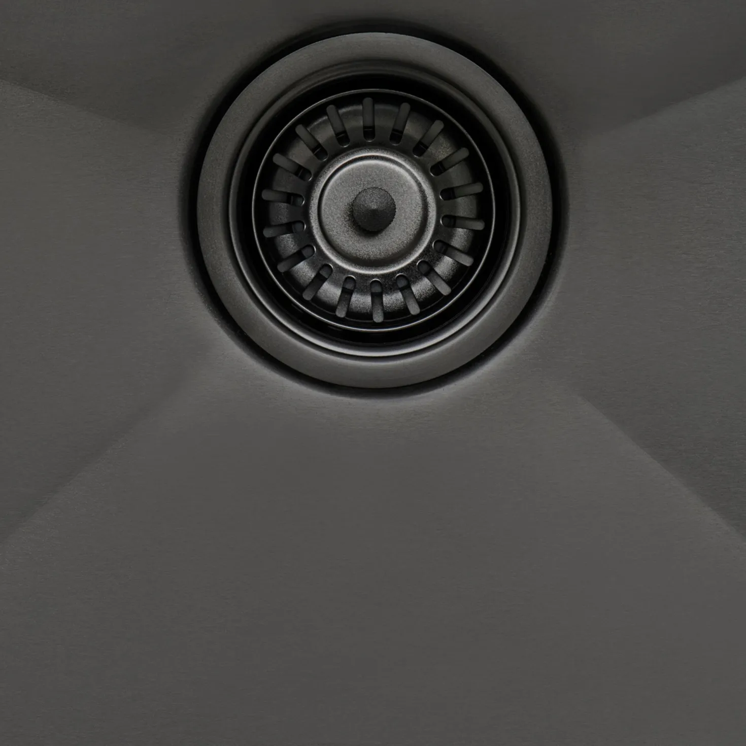 Ruvati 33" PVD Gunmetal Stainless Workstation Kitchen Sink