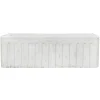 Ruvati 33" Reversible Distressed White Fireclay Farmhouse Apron Front Kitchen Sink