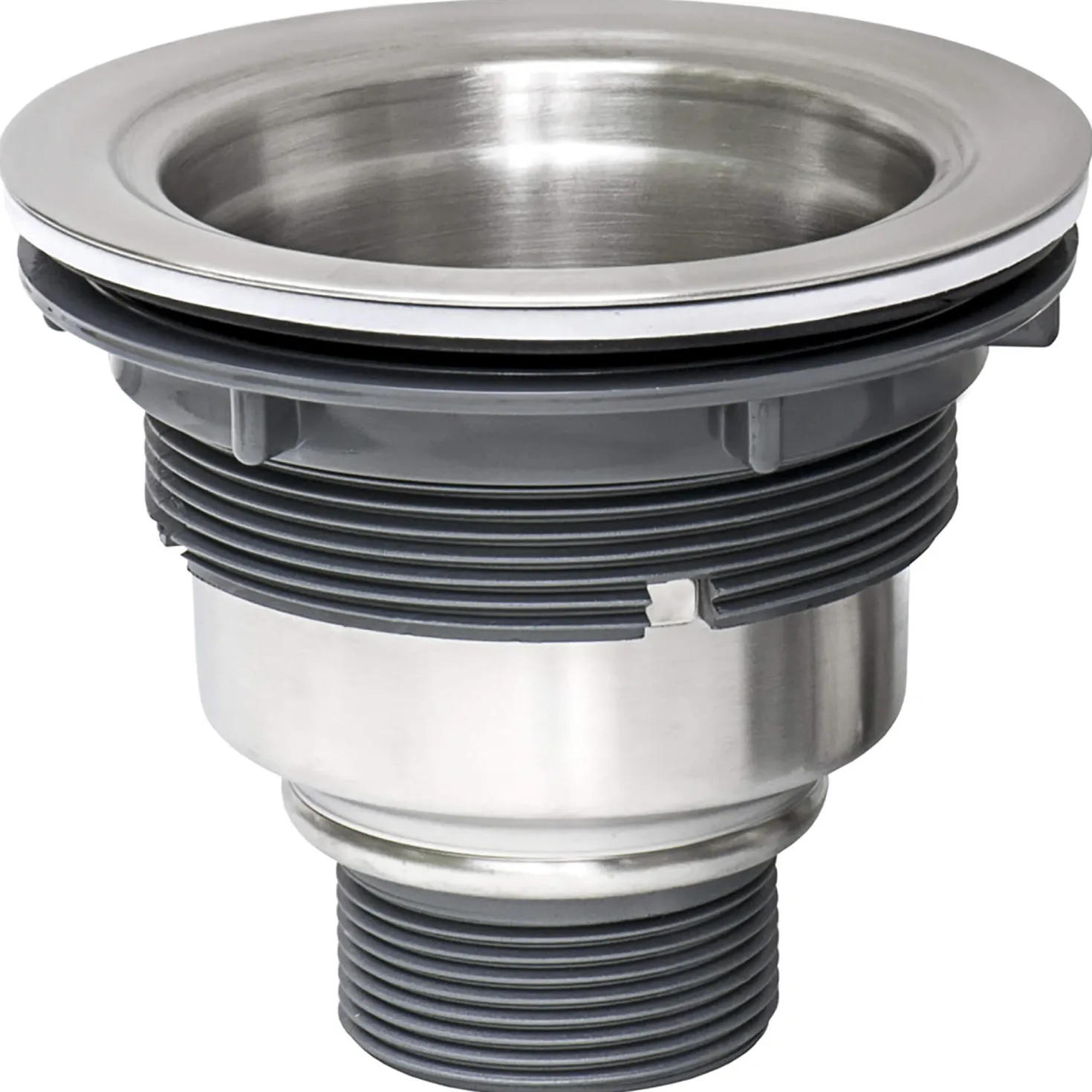 Ruvati RVA1025 Kitchen Sink Basket Strainer in Stainless Steel