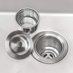 Ruvati RVA1025 Kitchen Sink Basket Strainer in Stainless Steel