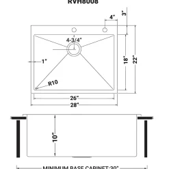 Ruvati RVH8008 28