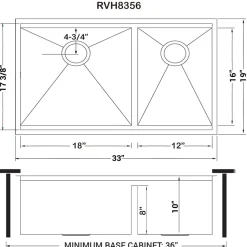 Ruvati RVH8356 33