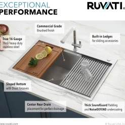 Ruvati RVH8030 30 x 22