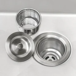 Ruvati RVU6022 Topmount 22" x 22" x 12" Deep 16 Gauge Stainless Steel Laundry Utility Sink