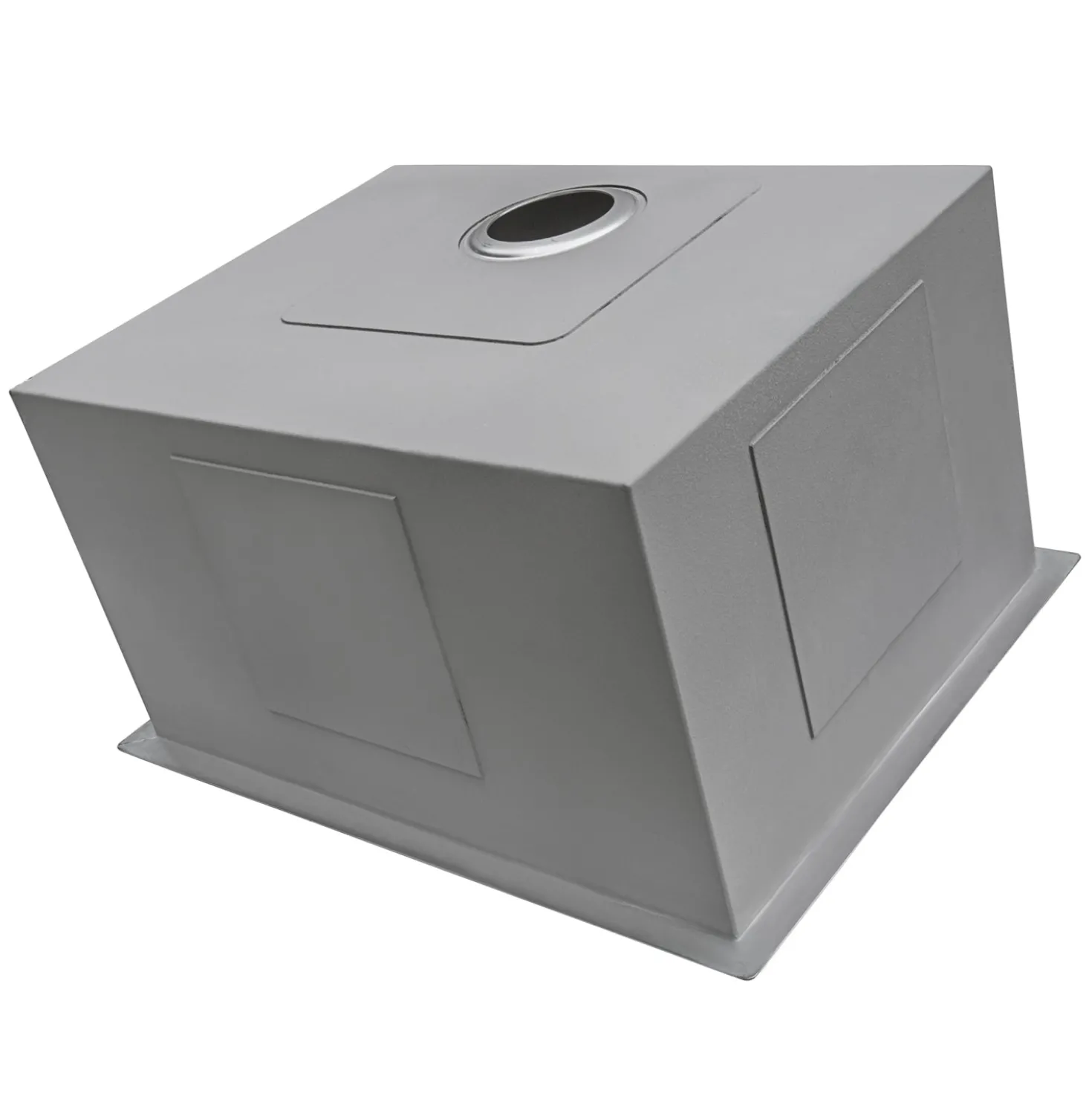 Ruvati RVU6121 21" x 18" x 12" Deep Undermount 16 Gauge Stainless Steel Laundry Utility Sink