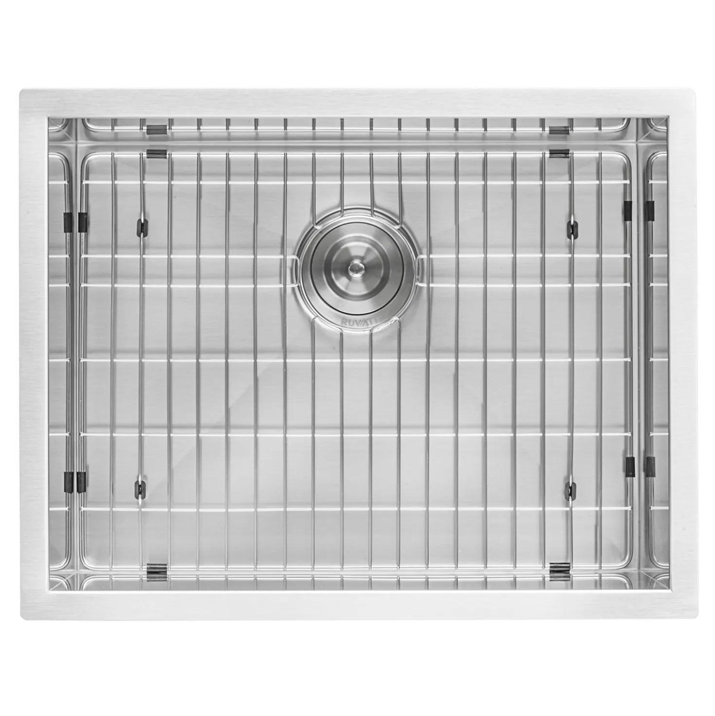 Ruvati RVU6121 21" x 18" x 12" Deep Undermount 16 Gauge Stainless Steel Laundry Utility Sink