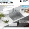 Ruvati 21" Topmount Stainless Bar Prep Kitchen Sink