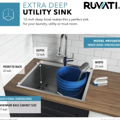 Ruvati Topmount 25
