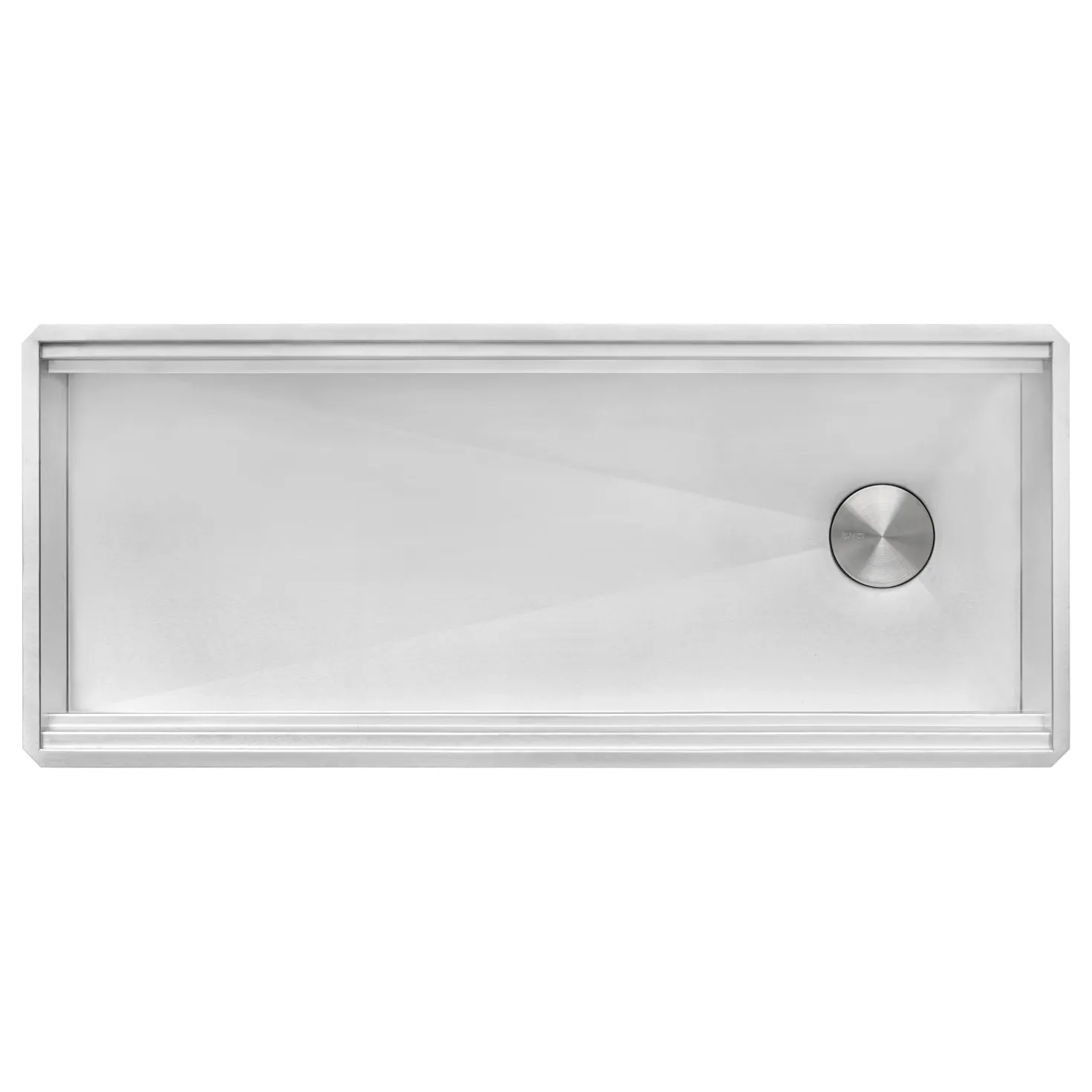 Ruvati 45" Undermount Dual-Tier Workstation Kitchen Sink