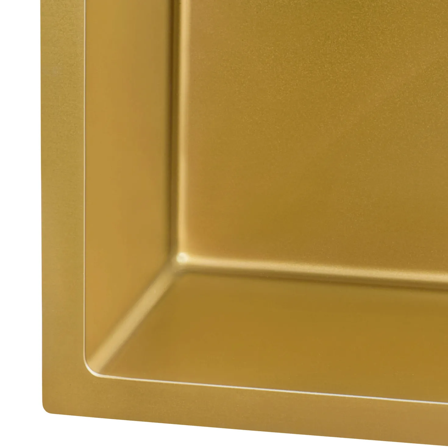 Ruvati 14" Undermount 16 Gauge Matte Gold Bar Prep Sink