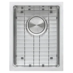 Ruvati 14" Undermount 16 Gauge Tight Radius Stainless Steel Single Bowl Bar Prep Sink