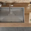 Ruvati 32" Undermount 16 Gauge Tight Radius Stainless Steel Single Bowl Kitchen Sink